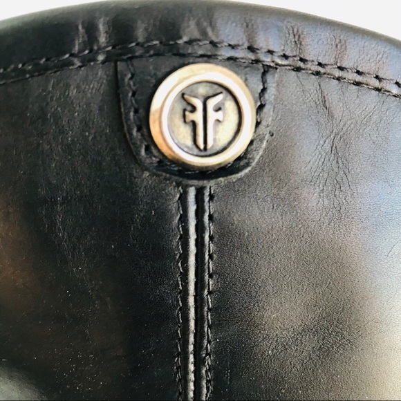 Frye Melissa Button 2 Riding boots Black Sz 9B EUC - Picture 5 of 11